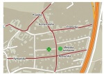 Mapa místa knihovny Mníšek pod Brdy